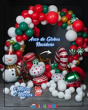 Catálogo Chiquimar | Arco de Globos Navideño  | 2024-11-14T00:00:00-05:00 - 2024-12-26T23:59:00-05:00