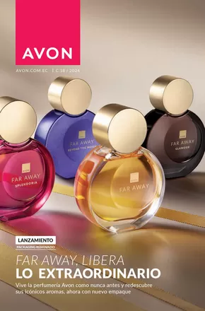 Catálogo AVON en Vilcabamba | For away,libera lo extraordinario C/18 | 2024-11-18 - 2024-12-13