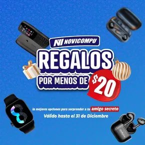 Catálogo Novicompu | Ofertas especiales atractivas para todos | 2024-12-10T00:00:00-05:00 - 2024-12-31T23:59:00-05:00