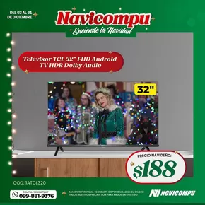 Catálogo Novicompu | Televisor  | 2024-12-11T00:00:00-05:00 - 2024-12-31T23:59:00-05:00