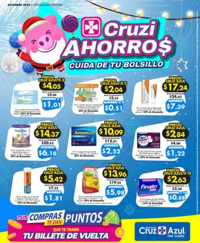 Catálogo Farmacias Cruz Azul en Zamora | Farmacias Cruz Azul Diciembre | 2024-12-20T00:00:00-05:00 - 2024-12-31T23:59:00-05:00