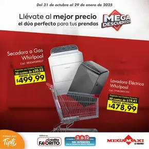 Catálogo Megamaxi en Guayaquil | Excelente oferta para cazadores de gangas | 2024-12-30T00:00:00.000Z - 2025-01-29T00:00:00.000Z