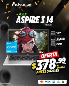 Catálogo Advance | Ofertas Advance! | 2024-12-30T00:00:00-05:00 - 2025-01-02T23:59:00-05:00