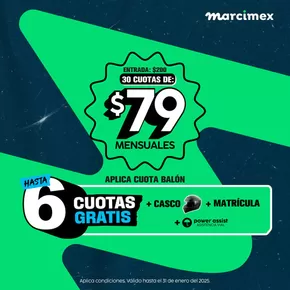 Catálogo Marcimex en Atacames | Promociones Marcimex! | 2025-01-03T00:00:00-05:00 - 2025-01-31T23:59:00-05:00