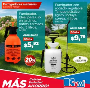 Catálogo Kywi | Dale vida a tu jardín con las mejores herramientas y accesorios!  | 2025-01-06T00:00:00-05:00 - 2025-01-31T23:59:00-05:00