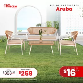 Catálogo Muebles el Bosque | Renueva tus exteriores y empieza | 2025-01-14T00:00:00-05:00 - 2025-01-26T23:59:00-05:00