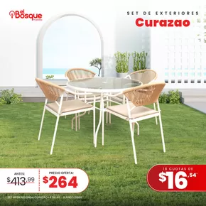 Catálogo Muebles el Bosque | Renueva tus exteriores y empieza el año con estilo!! | 2025-01-14T00:00:00-05:00 - 2025-01-26T23:59:00-05:00