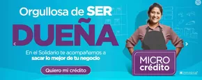 Catálogo Banco Solidario Conmigo en Riobamba | Micro Crédito  | 2025-01-16T00:00:00-05:00 - 2025-01-31T23:59:00-05:00