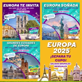 Catálogo Viajes y Destinos | Europa 2025  | 2025-01-17T00:00:00.000Z - 2025-02-28T00:00:00.000Z