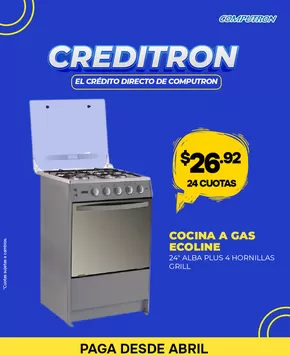 Catálogo Computron en Quevedo | Creditron  | 2025-01-27T00:00:00.000Z - 2025-01-31T00:00:00.000Z