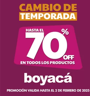 Catálogo Boyacá en Cuenca | Cambio de Temporada  | 2025-01-27T00:00:00-05:00 - 2025-02-03T23:59:00-05:00