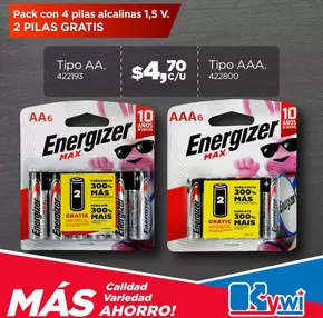 Catálogo Kywi en Riobamba | Parlantes inalámbricos + Pilas alcalinas: | 2025-01-30T00:00:00.000Z - 2025-01-31T00:00:00.000Z