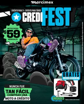 Catálogo Marcimex en Quito | Credi Fest  | 2025-02-03T00:00:00.000Z - 2025-03-05T00:00:00.000Z