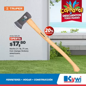 Catálogo Kywi | Con mango hickory americano | 2025-03-01T00:00:00.000Z - 2025-03-31T00:00:00.000Z