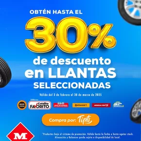 Catálogo Megamaxi |  30% dscto en LLANTAS  | 2025-03-10T00:00:00.000Z - 2025-03-30T00:00:00.000Z