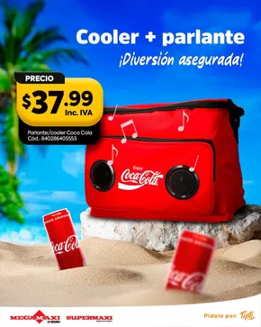 Catálogo Megamaxi | Cooler+ Parlante  | 2025-03-10T00:00:00.000Z - 2025-03-14T00:00:00.000Z